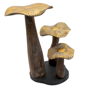 Funghi Dorati - Marrone - Grande (32x25 cm)