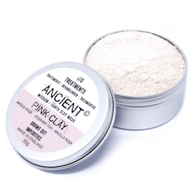 Maschera Per il Viso all\'Argilla Rosa - 50g