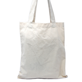 10x Borsa in Cotone Naturale 35x30cm