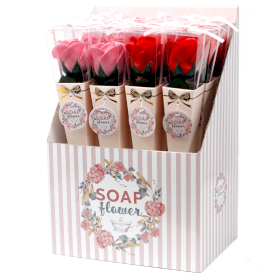 12x Fiori di Sapone - Rosa Media