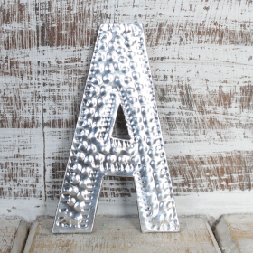 4x Lettere in Alluminio Lettera A (4) - Piccola
