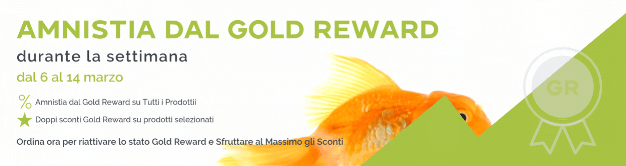 ACQUISTA OGGI E APPROFITTA DELL'AMNISTIA GOLD REWARD QUESTO FINE SETTIMANA GROSSISTA B2B