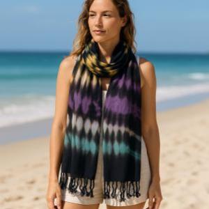 Sciarpe Boho Java Art all’ingrosso