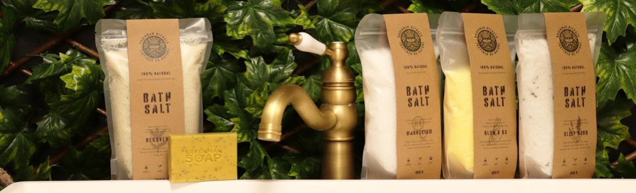 Sali da Bagno Epsom Greenman Rituals all'ingrosso B2B. Ideali per la rivendita