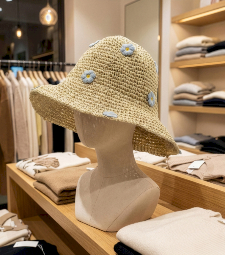 Grossista B2B di cappelli in paglia