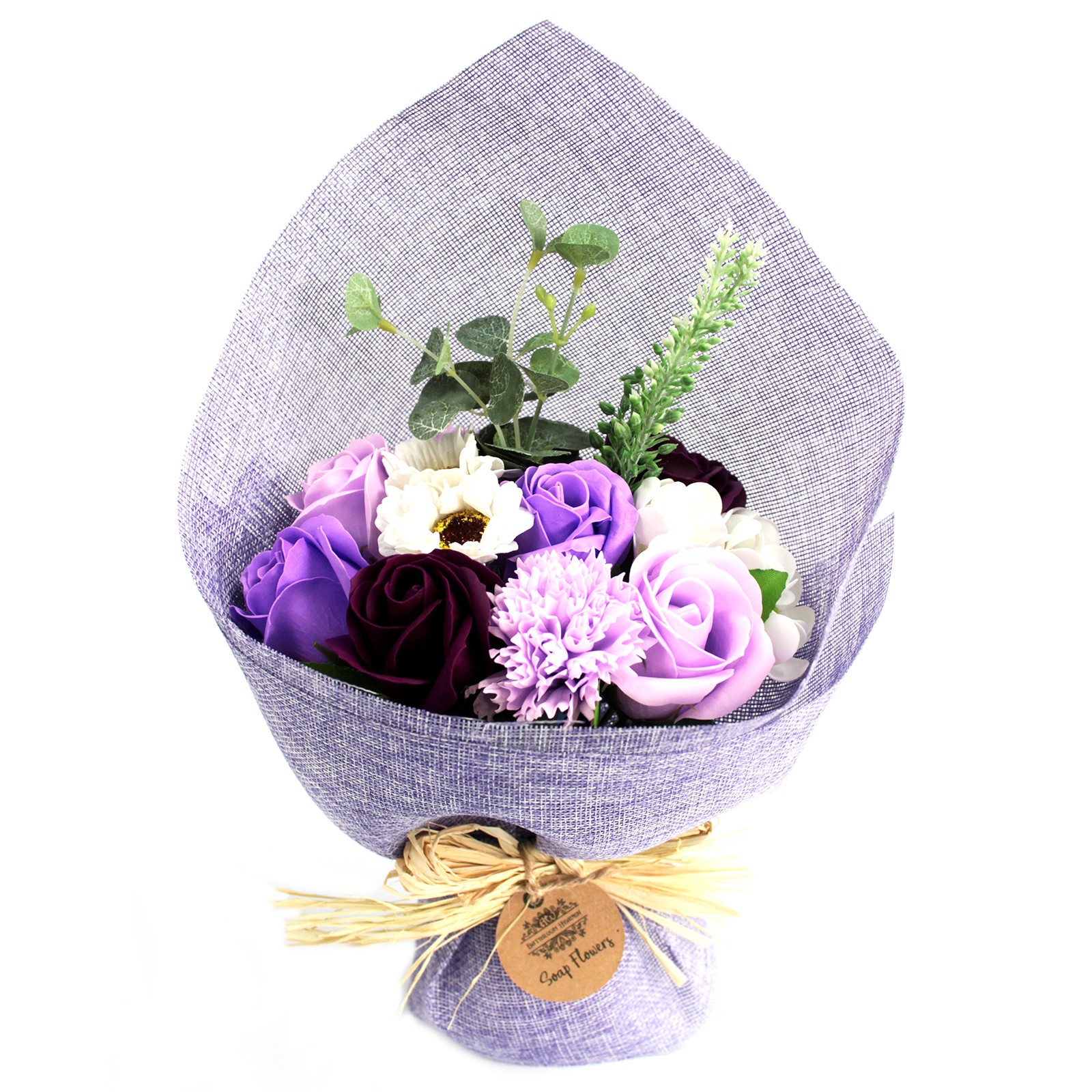 Bouquet Fiori di Sapone Viola - AWGifts Italia - il tuo grossista